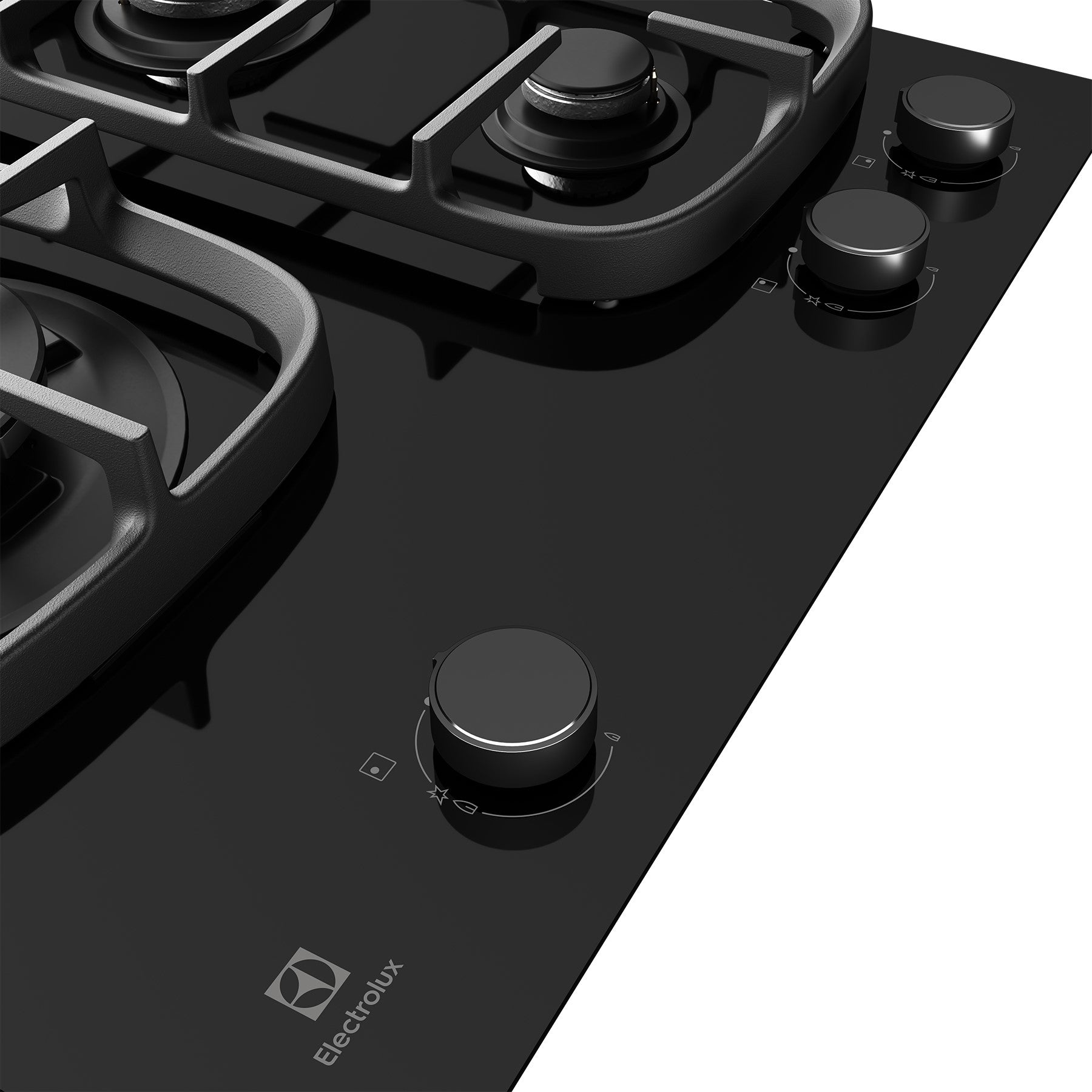 Electrolux 600mm 3 burner Black ceramic Natural Gas cooktop EHG631BEA (Pick up only)