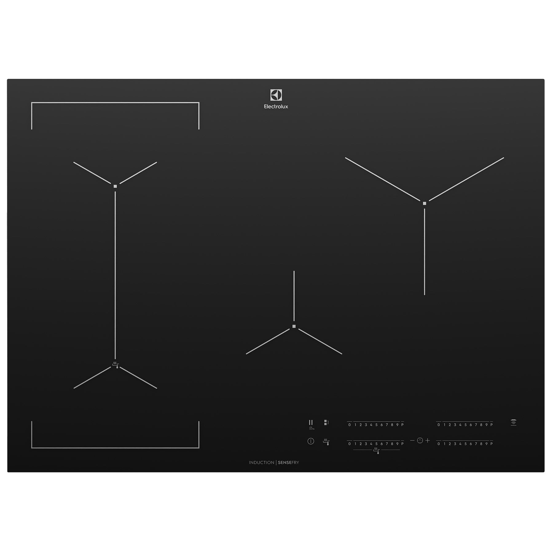 Electrolux EHI745BE 700mm Induction Cooktop (Pick up only)