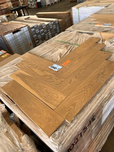 Oak CS Herringbone flooring $69sqm (Pick up only).