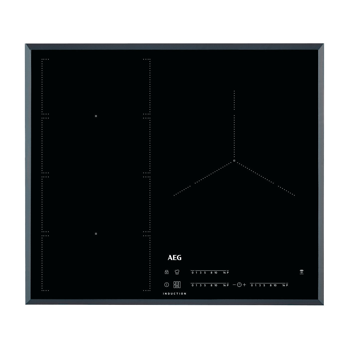 AEG 600mm induction cooktop IKE63471FB (Pick up only)