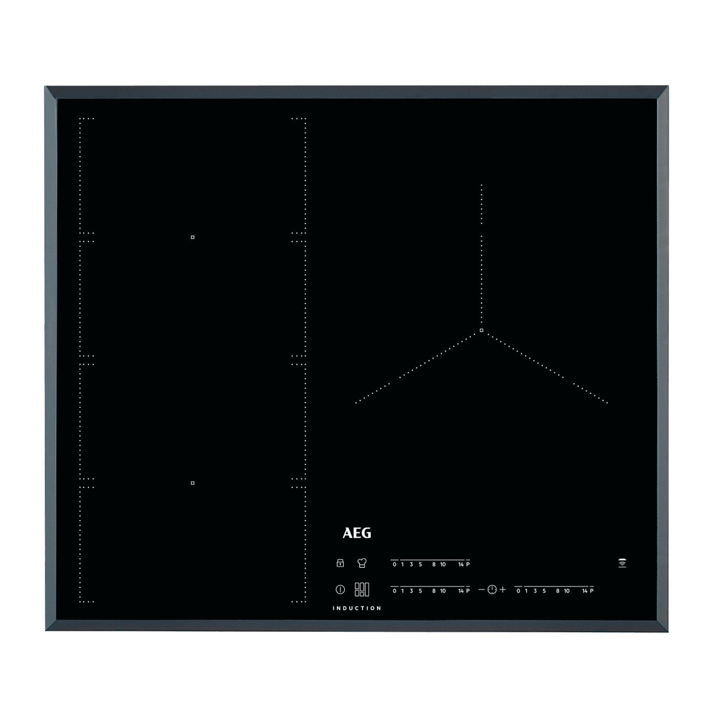 AEG 600mm induction cooktop IKE63471FB (Pick up only)