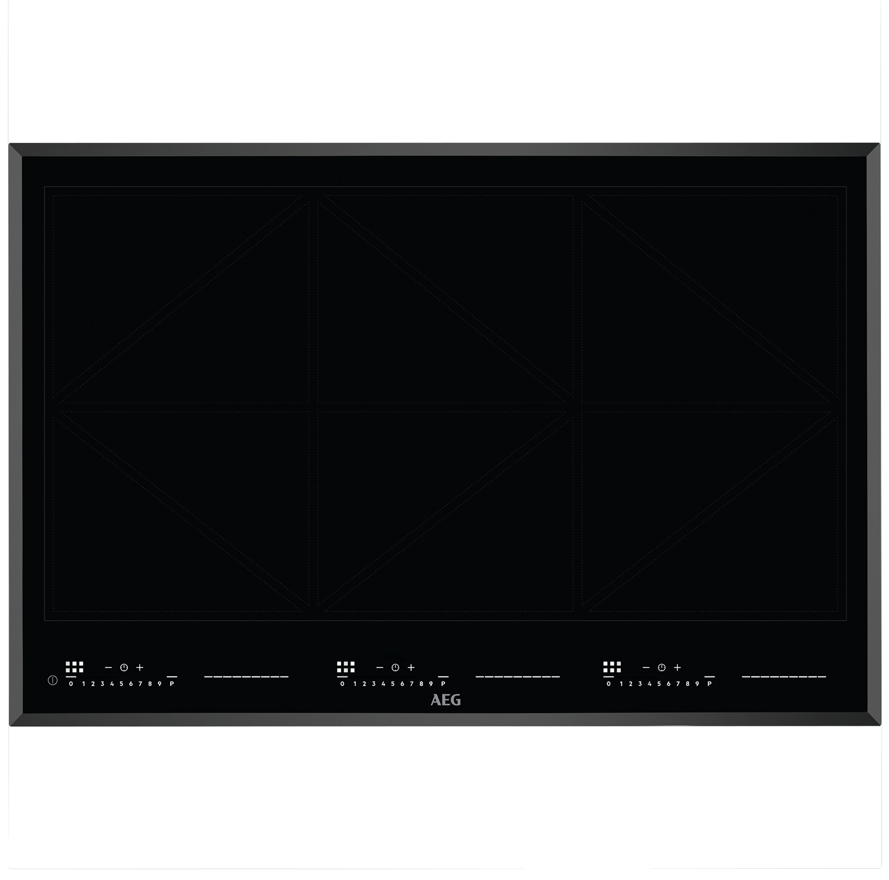 AEG 800mm induction cooktop IKK86681FB (Pick up only)