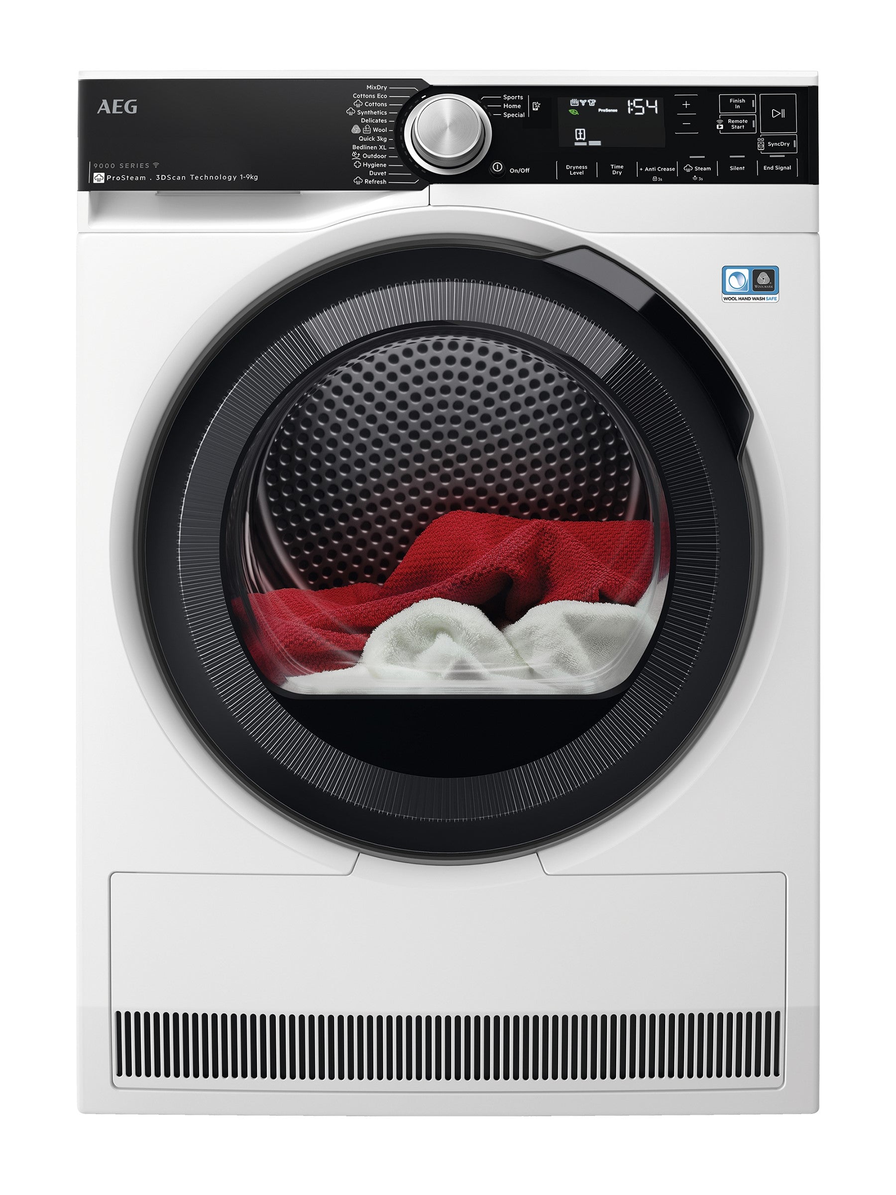 AEG 9kg 9000 Series Heat Pump Dryer T959M6ORS (Pick up only)