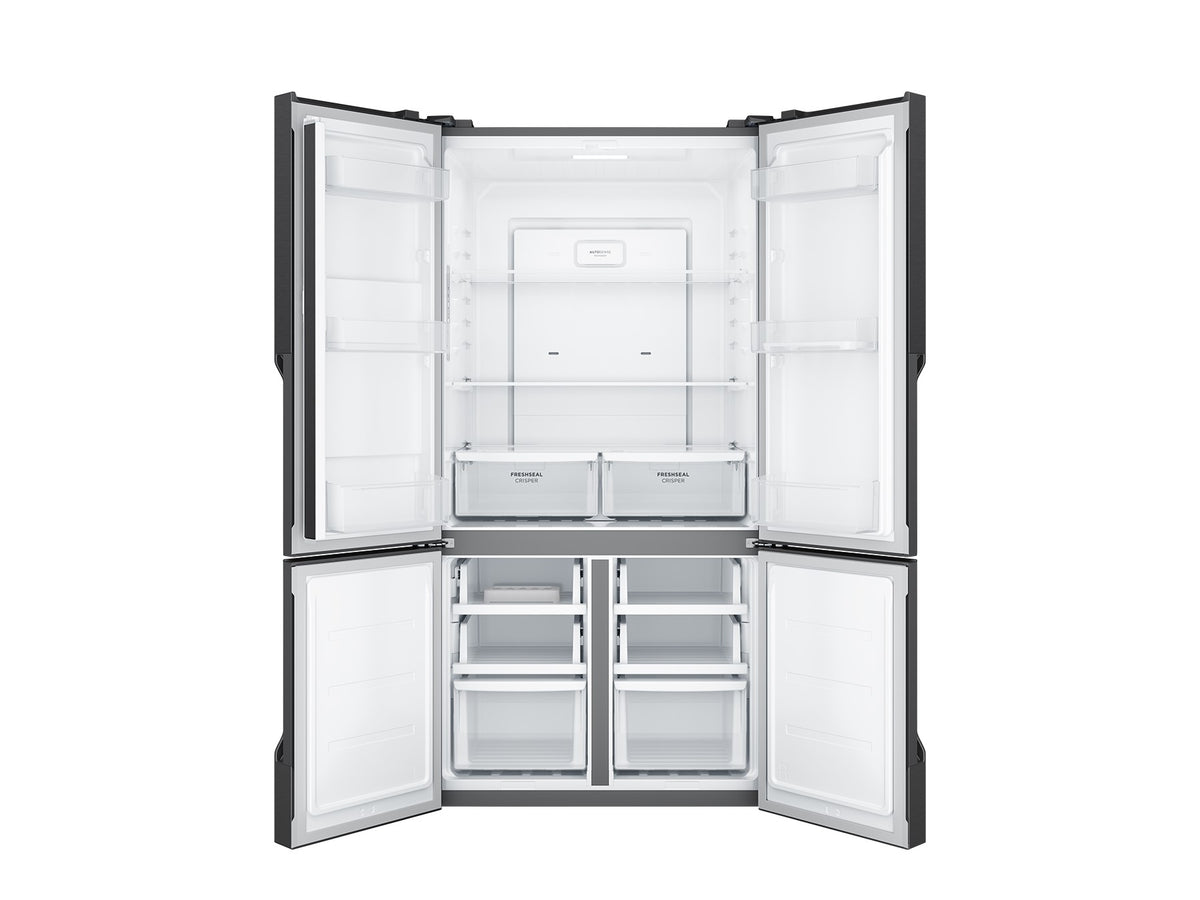 Westinghouse 564L quad door matte charcoal black fridge WQE5700BD (Pick up only)