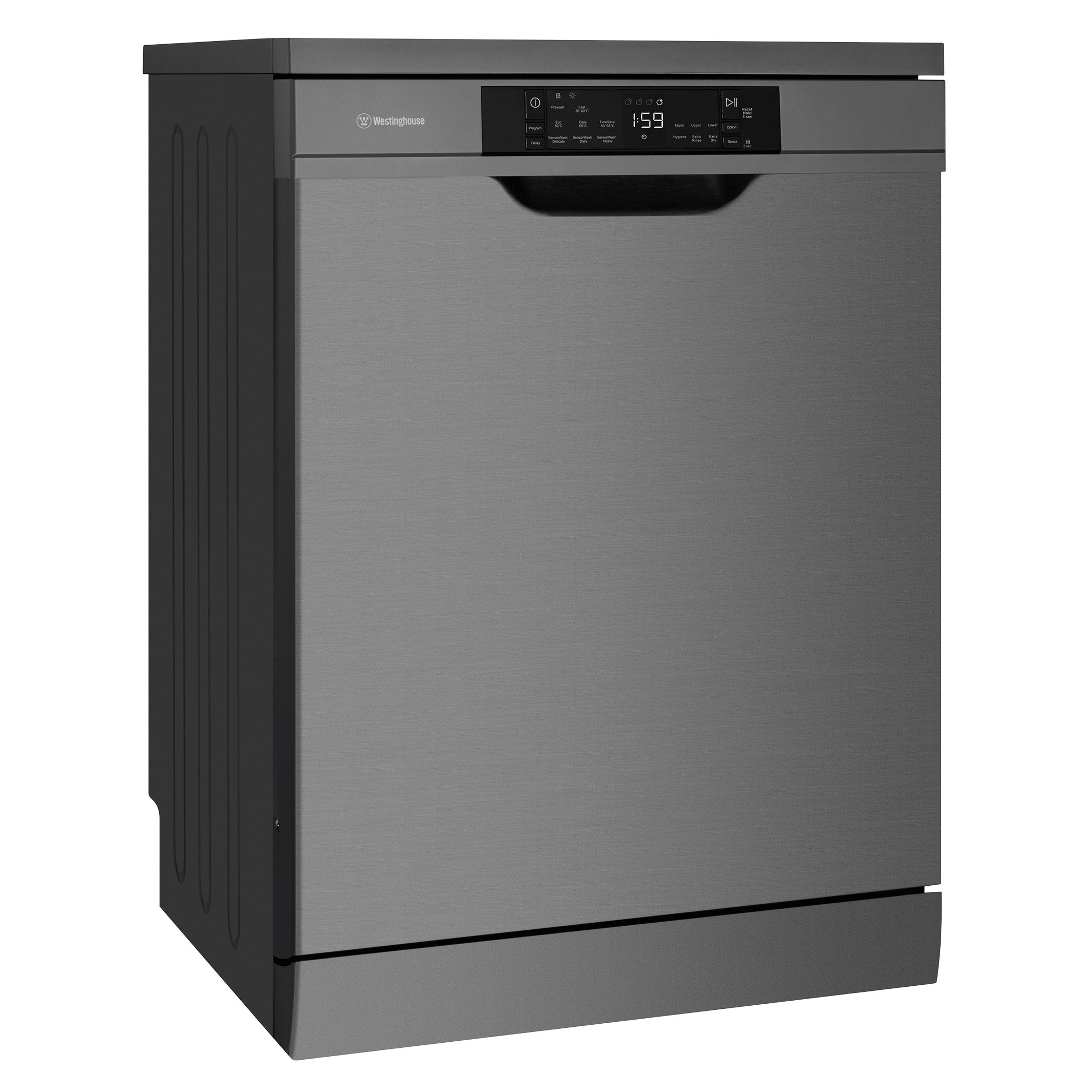 Westinghouse 600mm Freestanding Dark Stainless Dishwasher WSF6608KXA (Pick up only)