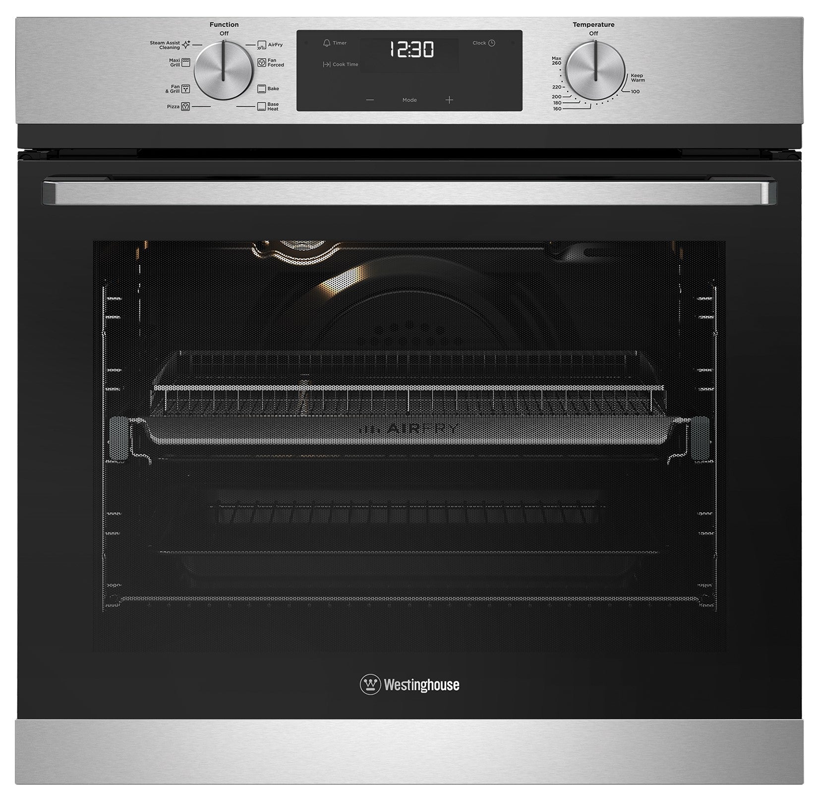 Westinghouse 600mm Multi-Function Stainless Steel Oven WVE6516SD (Pick up only)