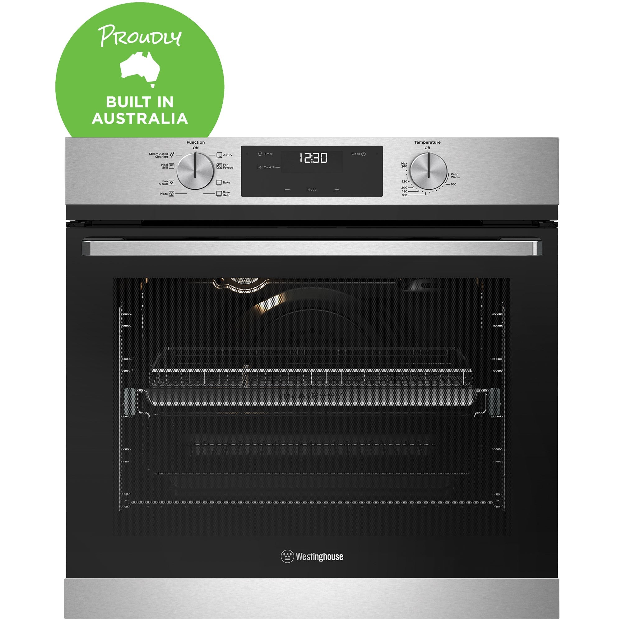 Westinghouse 600mm Multi-Function Stainless Steel Oven WVE6516SD (Pick up only)