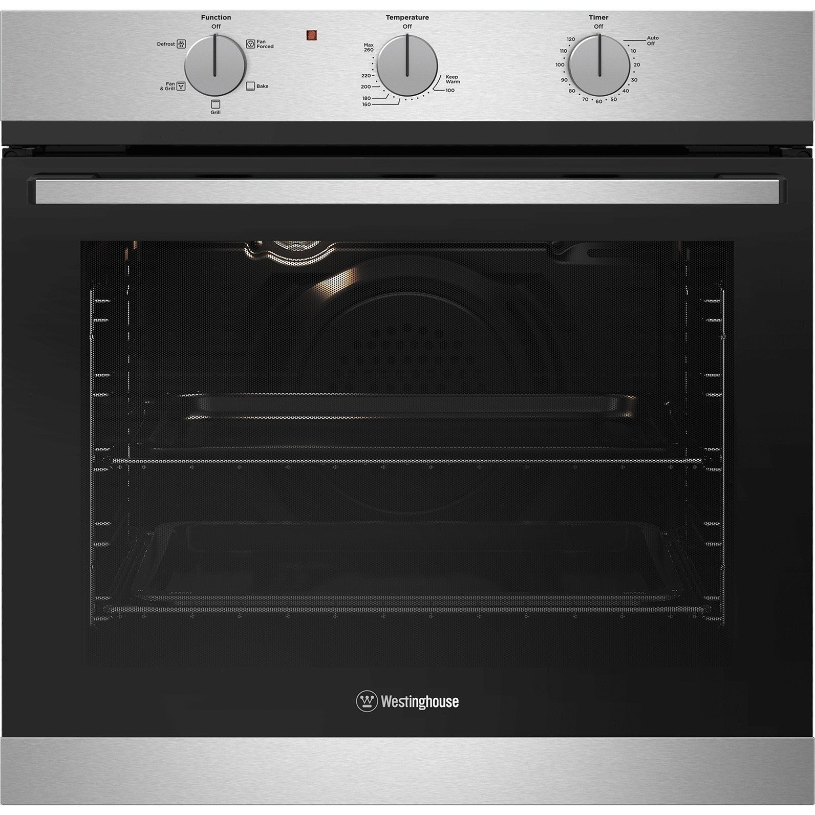 Westinghouse 600mm Natural Gas stainless steel Oven WVG6314SD