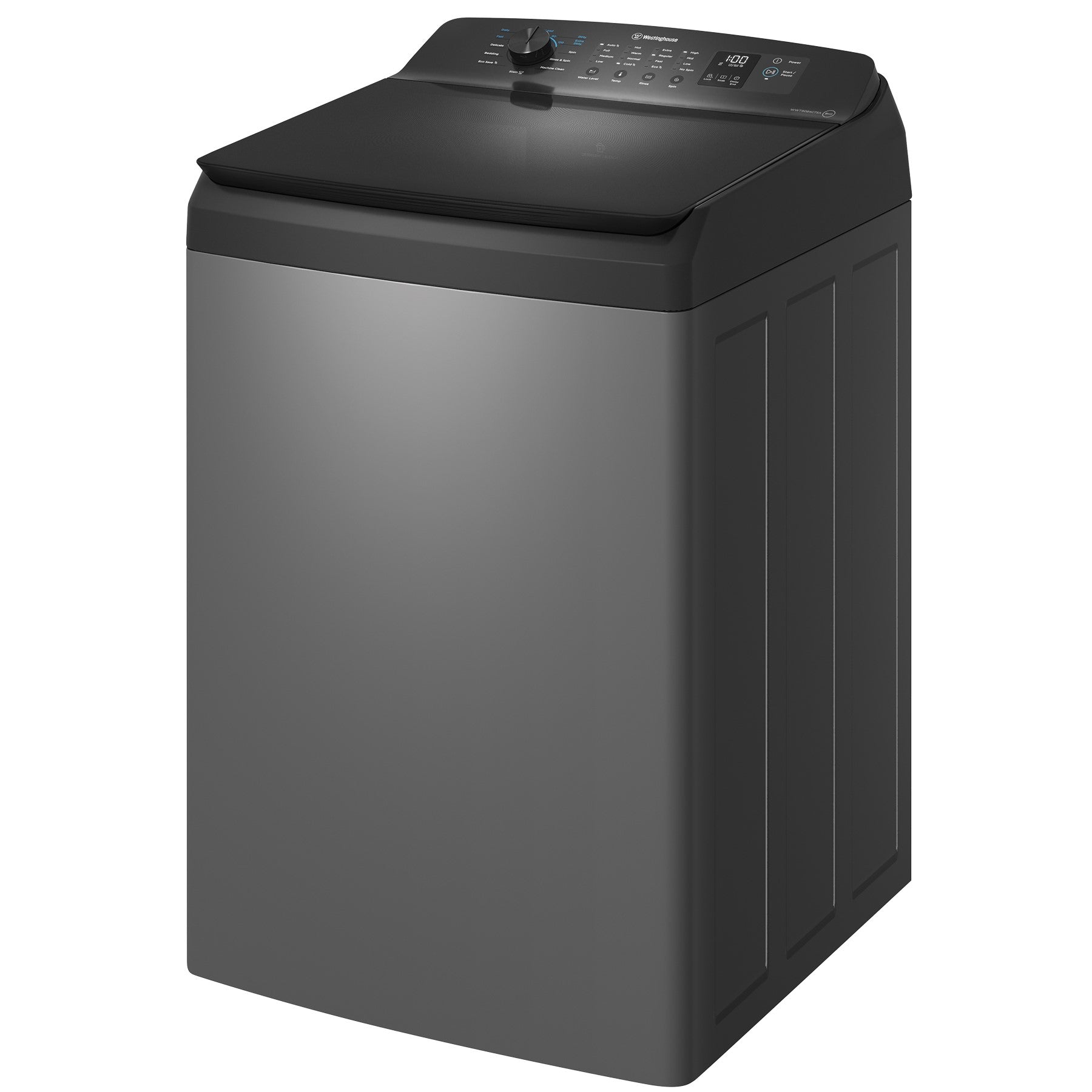 Westinghouse WWT9084C7SA 9kg dark onyx top load washing machine (Pick up only)