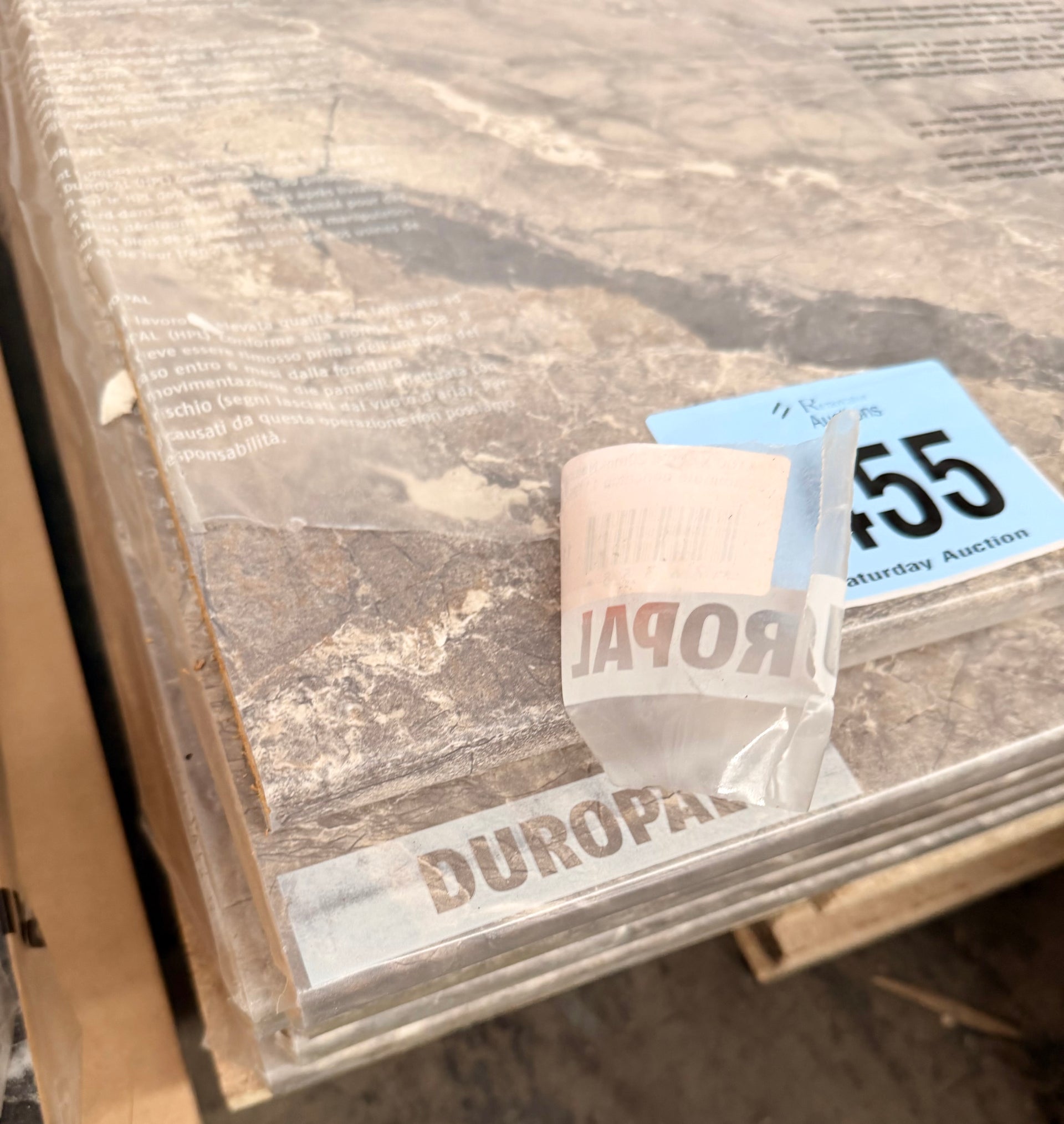4100 x 600 x 20mm Natural stone look Laminate benchtop $150.00