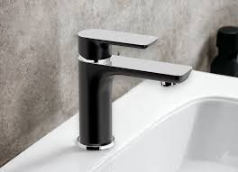 Harmony Bassini Black/Chrome Basin Mixer (Pick up only)