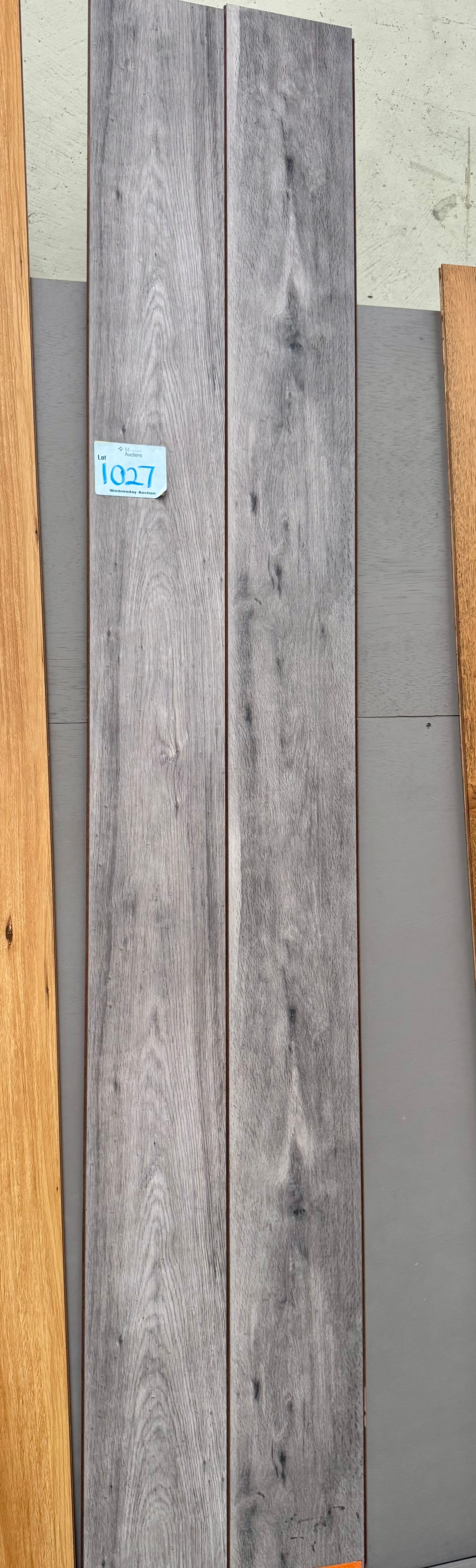 2250x195x12mm D Grey Oak matte finish laminate flooring $24.75sqm (Pick up only).