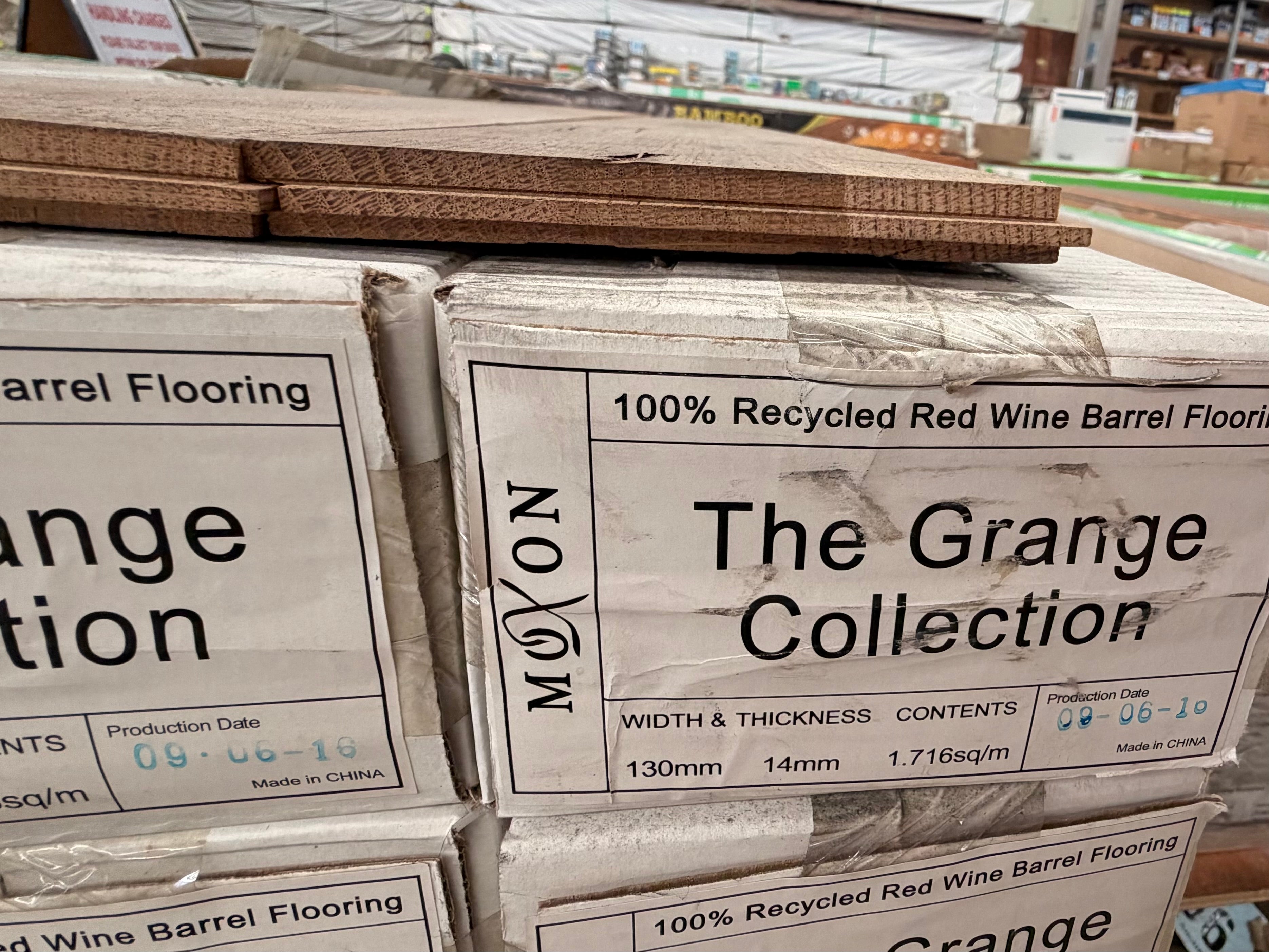 130x2200x14mm Le Mur Ton' French Oak engineered flooring $30 sqm