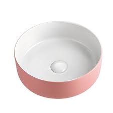 Margot Duo Pink 360mm round basin (Pick up only)