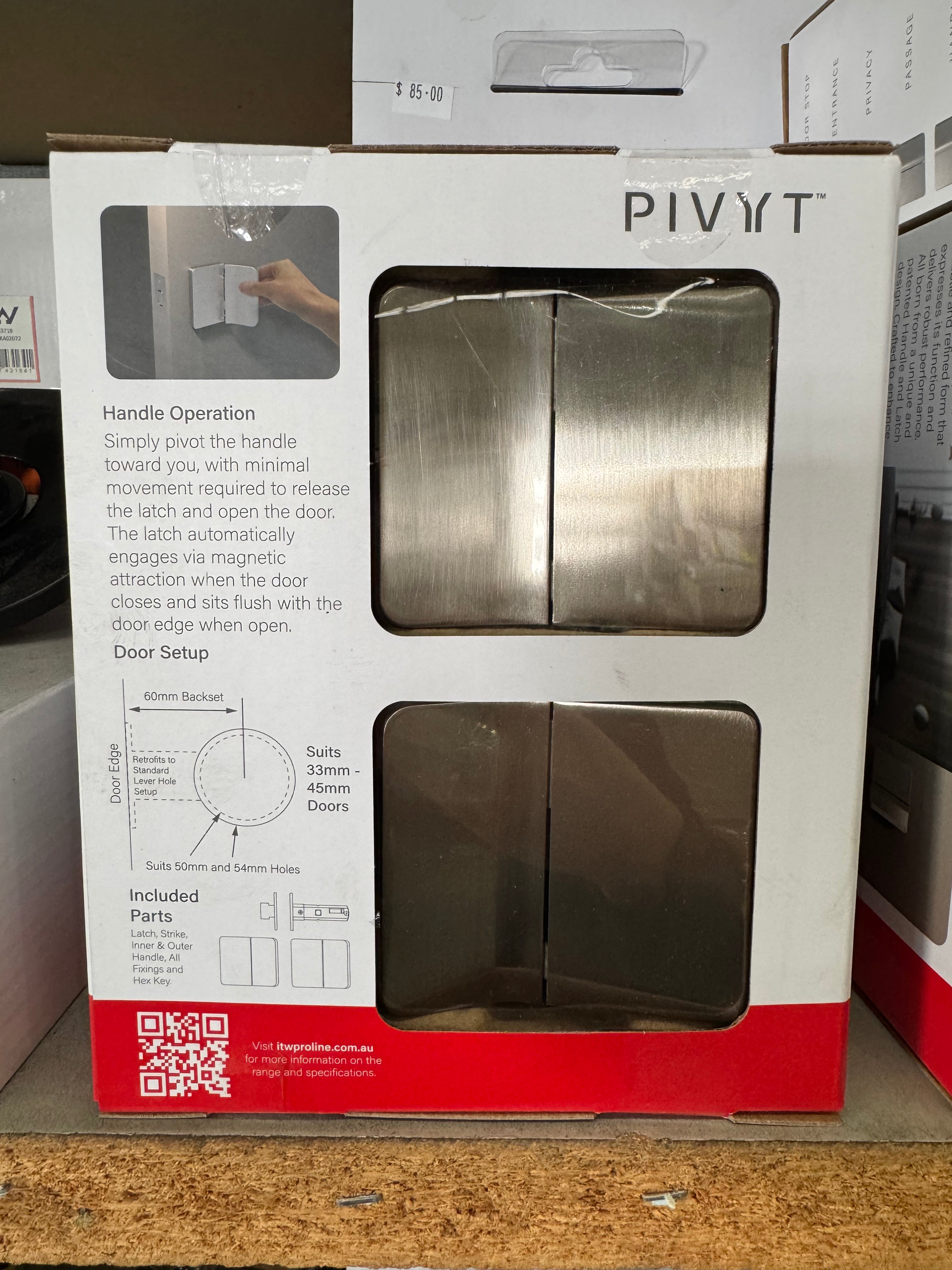 Lane Pivyt Satin Nickel passage set (Pick up only)