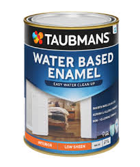 10 Litre Taubmans White Low Sheen Ultimate Enamel Paint (Pick up only)