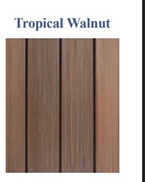 138x23mm Barrette Tropical Walnut composite decking $9LM Incl Sydney Metro delivery