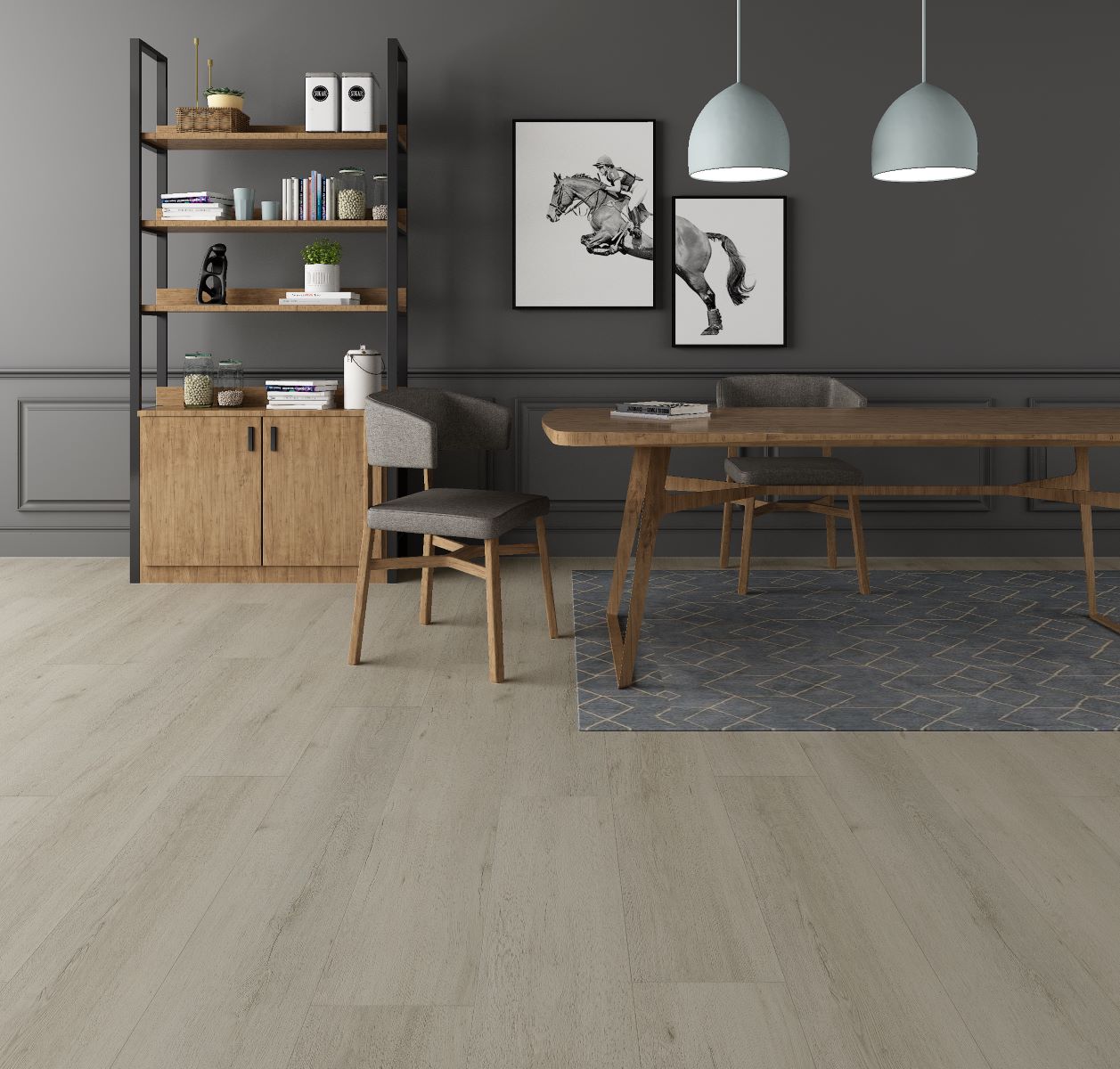 1540 x 182 x 6.5mm White Dove Hybrid Flooring $27sqm (Pick up only)